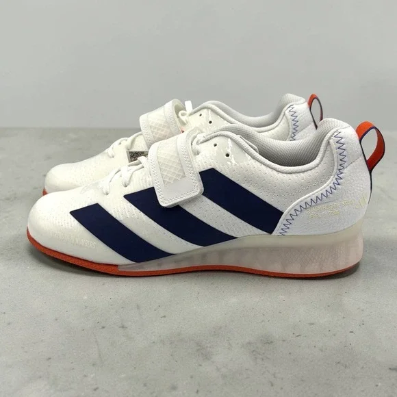Adidas Adipower Weightlifting 3 Men's 10.5 Cloud White Blue JP9872 Lifting New